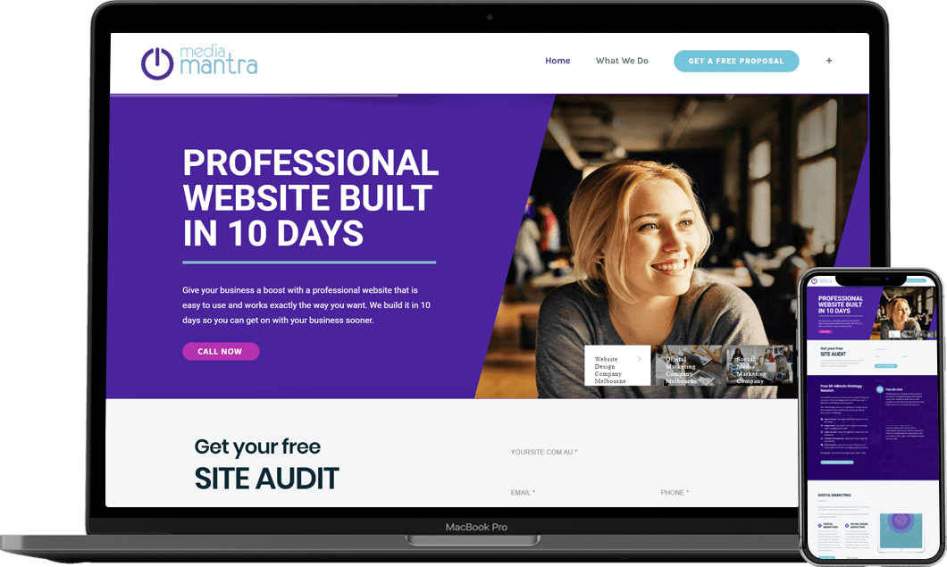 Fast Website Design Company Melbourne